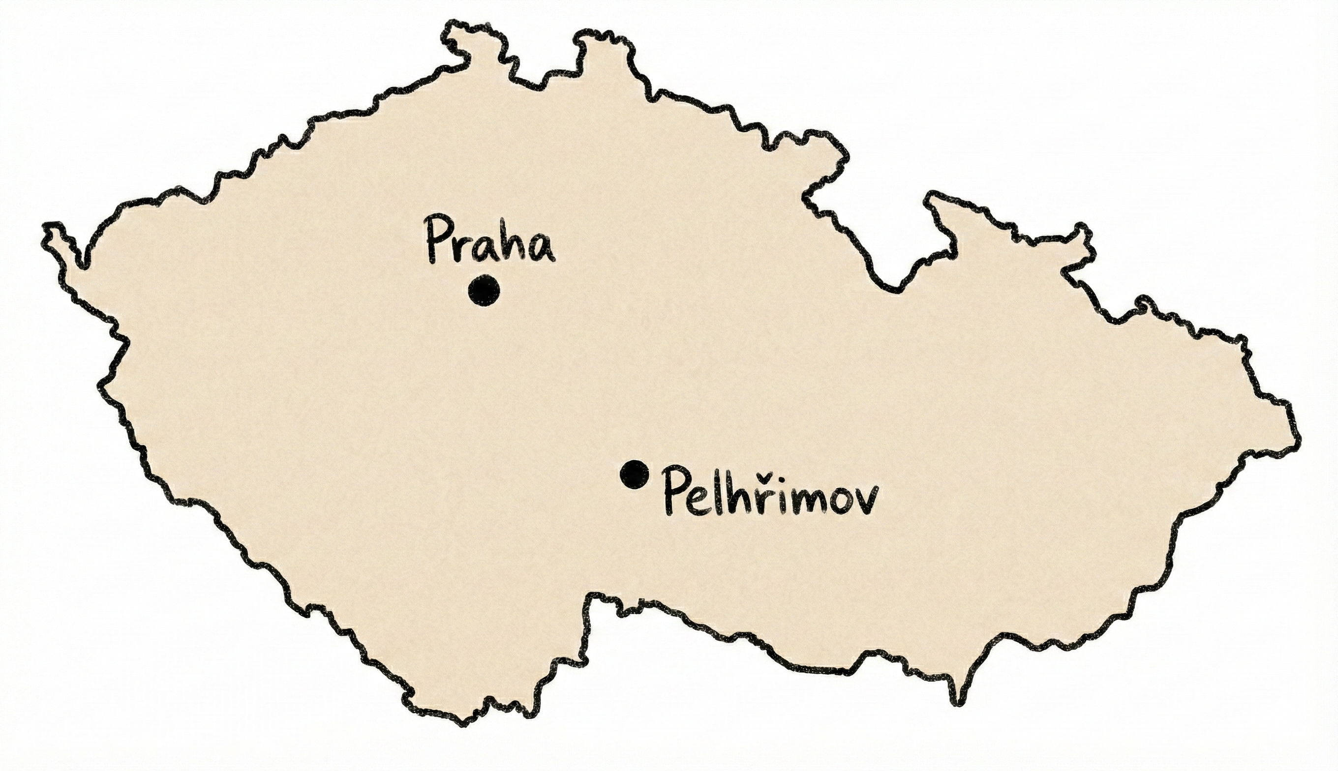 Mapa míst k vyzvednutí